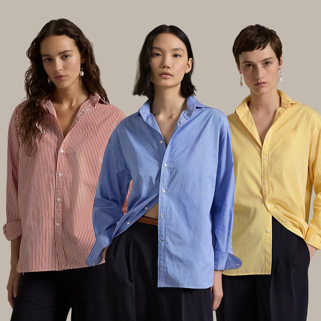 ACHETEZ 1, RECEVEZ 3 ! CHEMISE RAYÉE CLASSIQUE